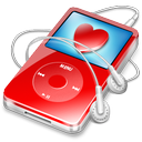 iPod Video Red Favorite Icon 128x128 png